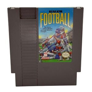 NES Play Action Football Nintendo NES Video Game Cartridge 1990 Retro Sports